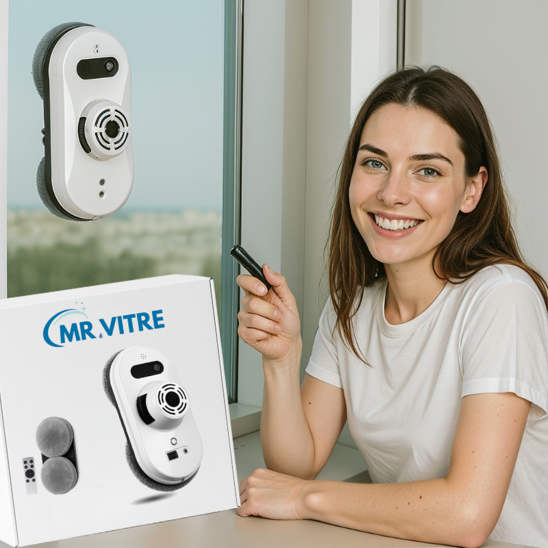 Mr Maison - V4 Robot Lave Vitres Professionnel Intelligents